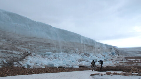 Eiskliff Grönland