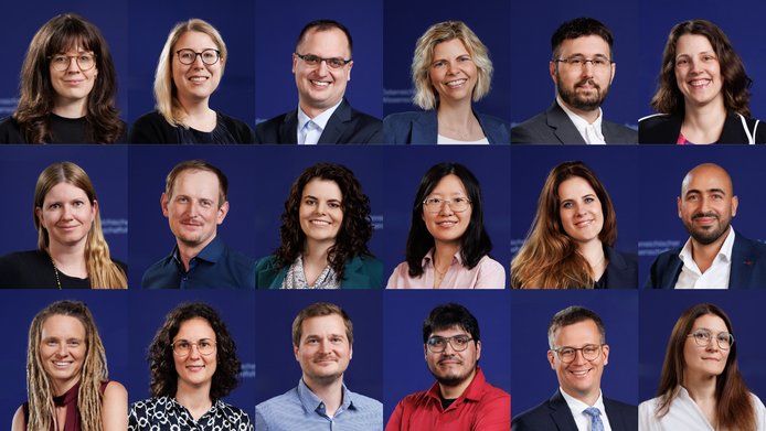 Mosaikbild der 18 FWF-ASTRA-Preisträger:innen 2026