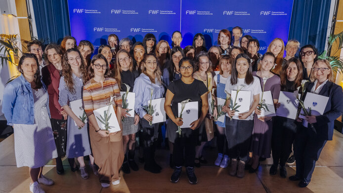 FWF ESPRIT-Richter-Auszeichnungsfeier Gruppenbild