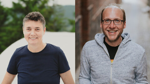 Astrid Veronig und Florian Freistetter im Porträt