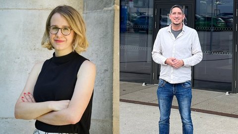 Kathrin Karsay und Fabian Scheck im Porträt