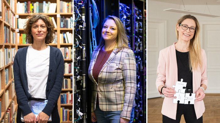 Alina Brad, Sylvia Ploeckinger und Elisabeth Zeilinger