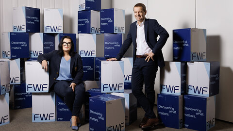 Ursula Jakubek und Christof Gattringer