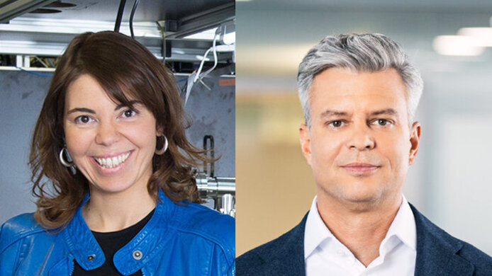 Francesca Ferlaino und Thomas Arnoldner FWF