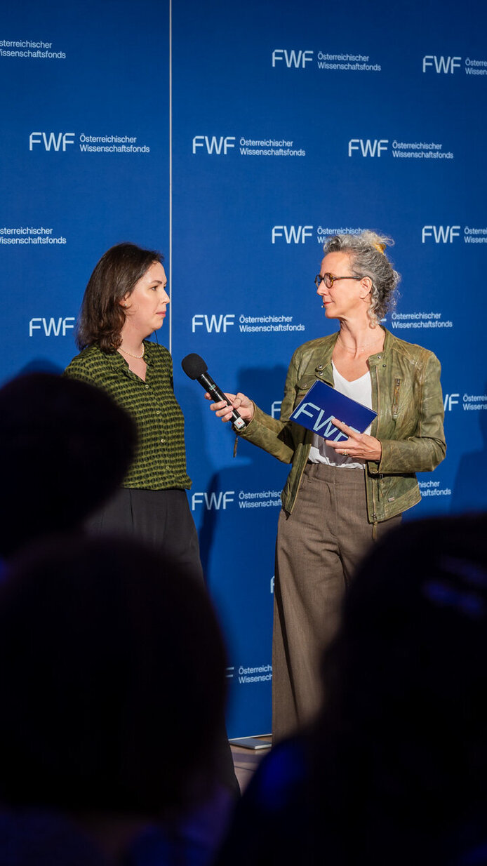 FWF-ESPRIT-Awards 2026 Auszeichnung auf der Bühne der Wiener Urania