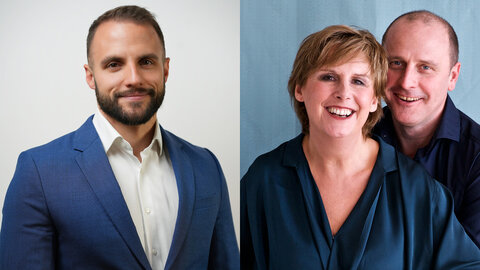 PortrÀt Bence Szaszkó, Gabriele Kuhn Michael Hufnagl