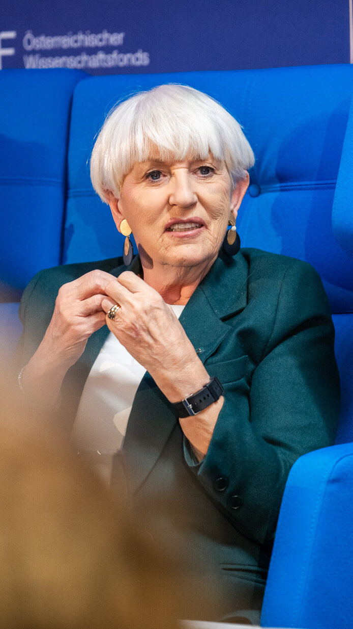 Fokus auf Maria Rauch-Kallat im Panel