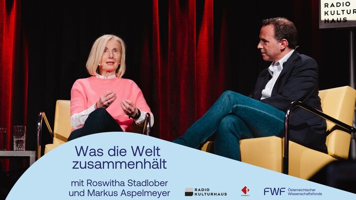 Roswitha Stadlober und Markus Aspelmeyer im Gespräch