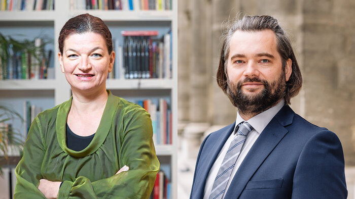 Renate Hammer und Alois Humer im Portrait